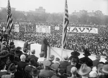 Liberty Loan Crowds, 1917. Creator: Harris & Ewing