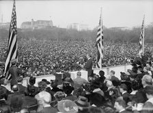 Liberty Loan Crowds, 1917. Creator: Harris & Ewing