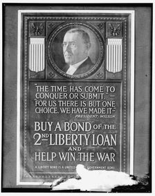 Liberty Loan poster, between 1914 and 1918. Creator: Harris & Ewing