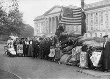 Liberty Loans - Mail Bags of Bonds, 1917. Creator: Harris & Ewing