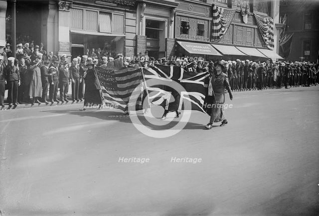 Liberty Parade, 1917 or 1918. Creator: Bain News Service.