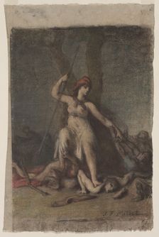 Liberty, probably 1848. Creator: Jean-François Millet (French, 1814-1875)