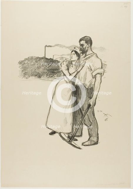 Liberty's Last Refuge, July 1894. Creator: Theophile Alexandre Steinlen.