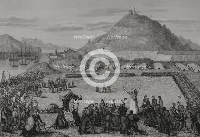 Liberal revolutions of 1848, (1856). Creator: Antonio Roca Sallent.