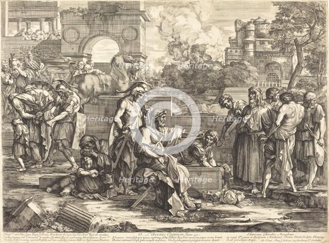 Liberare Captivos, 1665/1670. Creator: Sébastien Bourdon.