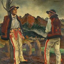 Liberated territory, 1941. Creator: Ján Ladvenica