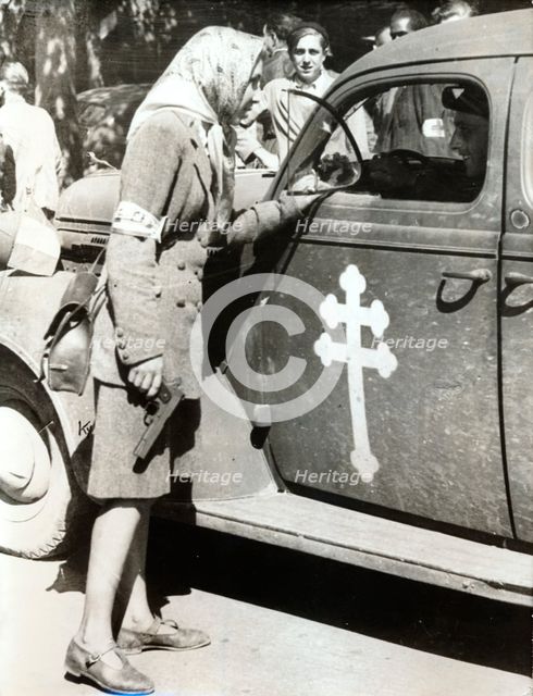 Liberation of France, World War II, 1944. Creator: Unknown.