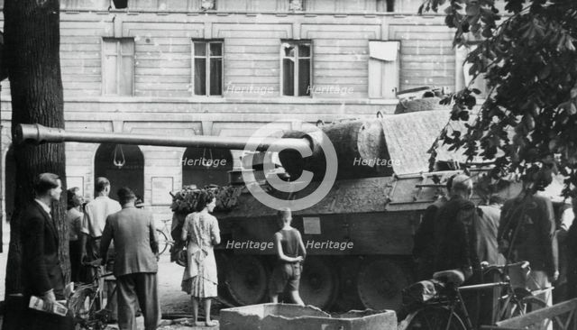 Liberation of Paris, August 1944. Artist: Unknown