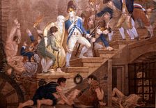 Liberation of prisoners after the taking of the Bastille