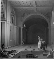 Liberation of Saint Peter from Prison, c. 1600. Creator: Unknown