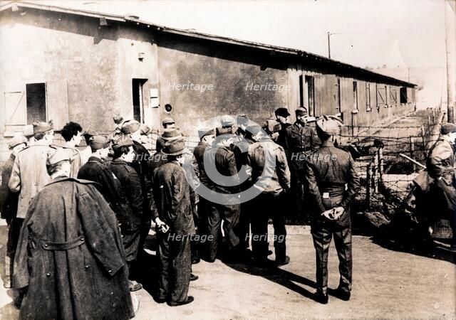 Liberation of Stalag XIIA, 1945. Artist: Unknown