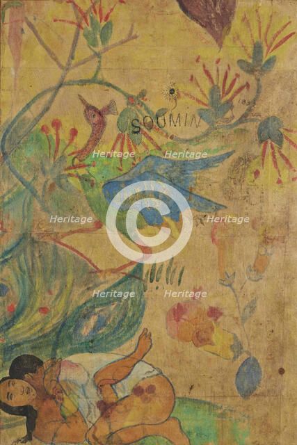 L'ibis bleu (The blue ibis), 1892. Creator: Gauguin, Paul Eugéne Henri (1848-1903).