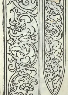 Libro quarto. De rechami per elquale se impara in diuersi modi lordine e il modo de re..., ca. 1532. Creator: Alessandro Paganino