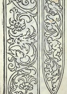 Libro quarto. De rechami per elquale se impara in diuersi modi lordine e il modo de re..., ca. 1532. Creator: Alessandro Paganino