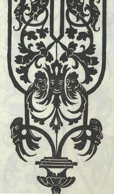 Libro quarto. De rechami per elquale se impara in diuersi modi lordine e il modo de re..., ca. 1532. Creator: Alessandro Paganino