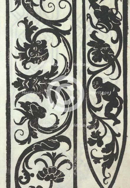 Libro quarto. De rechami per elquale se impara in diuersi modi lordine e il modo de re..., ca. 1532. Creator: Alessandro Paganino.