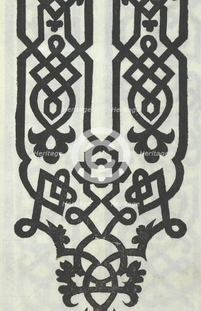 Libro quarto. De rechami per elquale se impara in diuersi modi lordine e il modo de re..., ca. 1532. Creator: Alessandro Paganino.