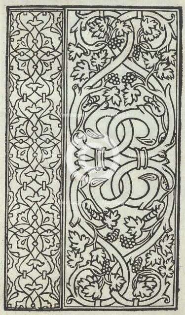 Libro quarto. De rechami per elquale se impara in diuersi modi lordine e il modo de re..., ca. 1532. Creator: Alessandro Paganino.