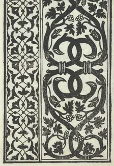 Libro quarto. De rechami per elquale se impara in diuersi modi lordine e il modo de re..., ca. 1532. Creator: Alessandro Paganino