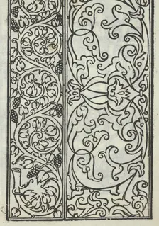 Libro quarto. De rechami per elquale se impara in diuersi modi lordine e il modo de re..., ca. 1532. Creator: Alessandro Paganino