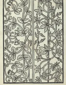 Libro quarto. De rechami per elquale se impara in diuersi modi lordine e il modo de re..., ca. 1532. Creator: Alessandro Paganino