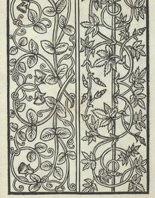 Libro quarto. De rechami per elquale se impara in diuersi modi lordine e il modo de re..., ca. 1532. Creator: Alessandro Paganino