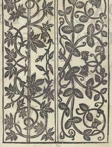 Libro quarto. De rechami per elquale se impara in diuersi modi lordine e il modo de re..., ca. 1532. Creator: Alessandro Paganino