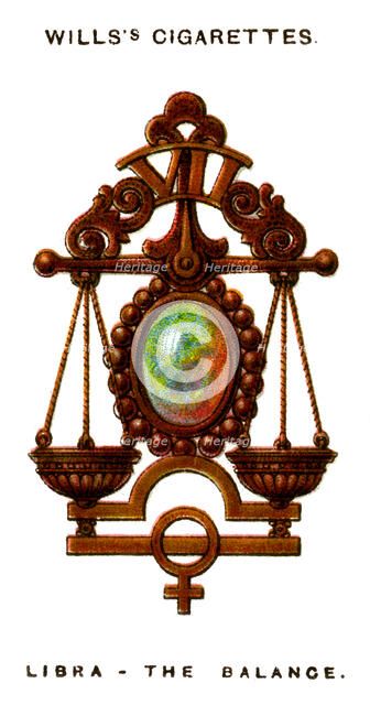 Libra, The Balance, 1923. Artist: Unknown