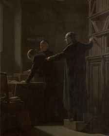 Librarian. Creator: Louis Jean Somers