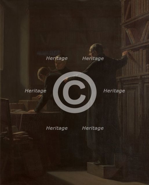 Librarian. Creator: Louis Jean Somers.