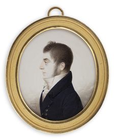 Librarian Sten Engelbrekt Hallencreutz, 1809. Creator: Jakob Axel Gillberg