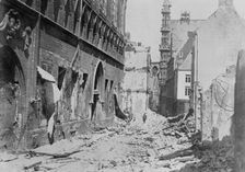 Library, Louvain, between c1914 and c1915. Creator: Bain News Service