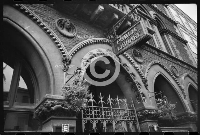 Library, Museum and Art Gallery, Broad Street, Hereford, Herefordshire, c1955-c1980. Creator: Ursula Clark.