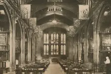 Library of the Guildhall to Which Every Londoner Should Go c1935. Creator: Joel