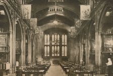 Library of the Guildhall to Which Every Londoner Should Go c1935. Creator: Joel