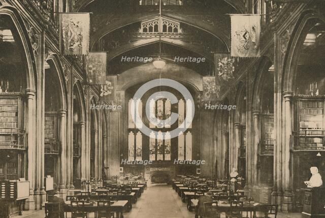 'Library of the Guildhall to Which Every Londoner Should Go', c1935. Creator: Joel.