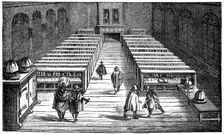 Library of the University of Leyden, Netherlands, 17th century, (1870)