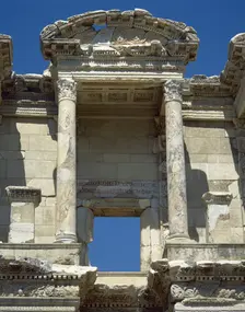 Library of Celsus, Ephesus, Anatolia, Turkey, 2nd century (1999). Creator: Unknown
