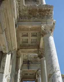 Library of Celsus, Ephesus, Anatolia, Turkey, 2nd century (1999). Creator: Unknown