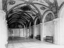 Library of Congress, South Hall, entrance pavilion, c1900. Creator: Unknown