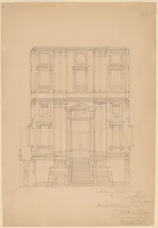 Library, San Lorenzo, c. 1896. Creator: John Russell Pope