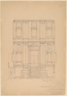 Library, San Lorenzo, c. 1896. Creator: John Russell Pope