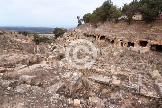 Libya, Cyrene, Necropolis, 2007. Creator: Ethel Davies.