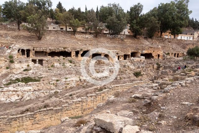 Libya, Cyrene, Necropolis, 2007. Creator: Ethel Davies.