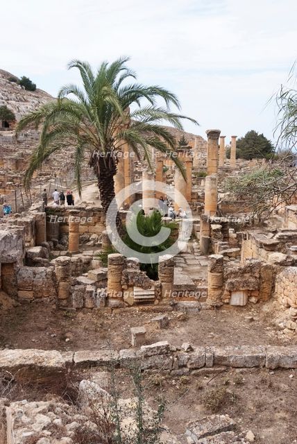 Libya, Cyrene, Sanctuary of Apollo, 2007. Creator: Ethel Davies.