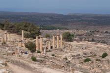 Libya, Cyrene, Sanctuary of Apollo, Temple of Apollo, 2007. Creator: Ethel Davies