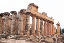 Libya, Cyrene, Temple of Zeus, 2007. Creator: Ethel Davies