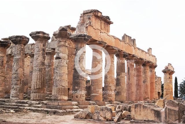 Libya, Cyrene, Temple of Zeus, 2007. Creator: Ethel Davies.