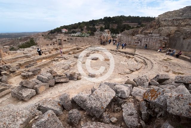 Libya, Cyrene, Theatre, 2007. Creator: Ethel Davies.