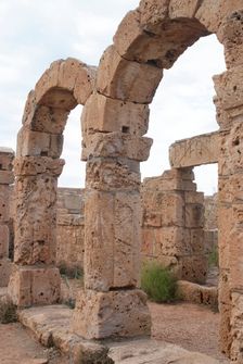 Libya, Apollonia, Governor's Palace, 2007. Creator: Ethel Davies